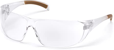 Carhartt Billings Safety Glasses with Clear Anti-fog Lens