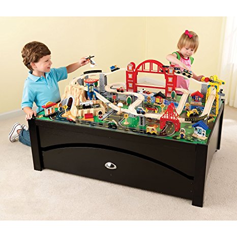 Metropolis Train Table & Set