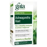 Gaia Herbs Ashwagandha Root Capsules, 60-Count (2-Pack)