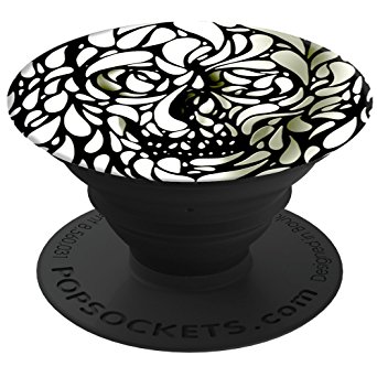 PopSockets: Expanding Stand and Grip for Smartphones and Tablets - Skullflower