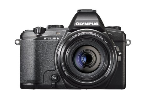 Olympus Stylus 1s Digital Camera with 10.7x Optical Image Stabilized Zoom and 3-Inch LCD (Black)