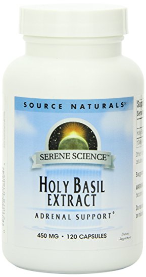 Source Naturals Holy Basil Extract 450mg, 120 Capsules