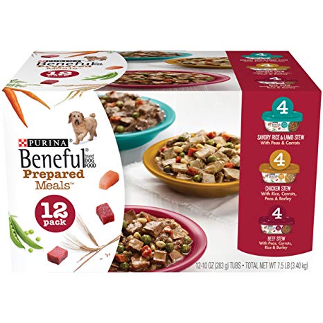Purina Beneful Prepared Meals Adult Wet Dog Food Variety Pack