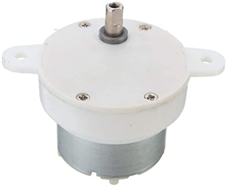 Yosoo 12V DC High Torque Slow Speed Electric Motor Gearbox 3 RPM 4mm Shaft Diameter