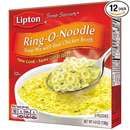 Lipton Instant Soup Mix, Noodle, 4.5 Oz ( Pack of 12 )