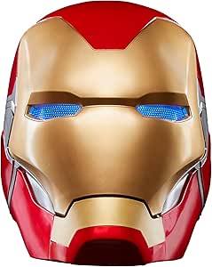 Marvel Legends Series Iron Man Premium Electronic Helmet with Light FX, Avengers: Endgame Adult Collectible Roleplay Gear