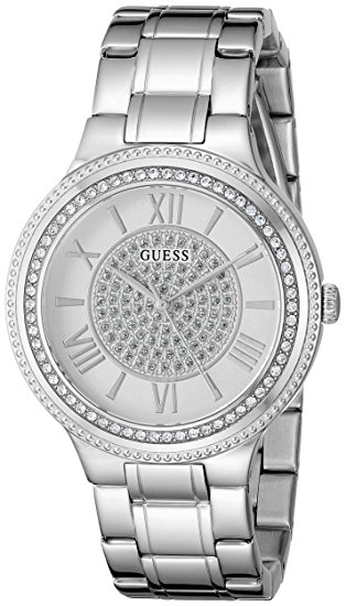 GUESS Watches Stainless Steel Pilot Buckle