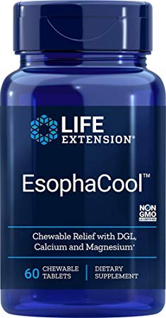 Life Extension EsophaCool, 60 Chewable Tablets