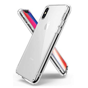 Alaxy Phone Case Compatible iPhone X Cases, Crystal Clear Soft TPU Skin Ultra-Thin [Slim Fit] Transparent Flexible Premium Cover [Wireless Charger Compatible] 8311