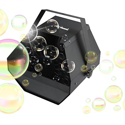 Zerhunt Professional Automatic Party Bubble Machine Maker with High Output, Portable Blowing Mechanism for Parties,Wedding,Disco and Stage Show