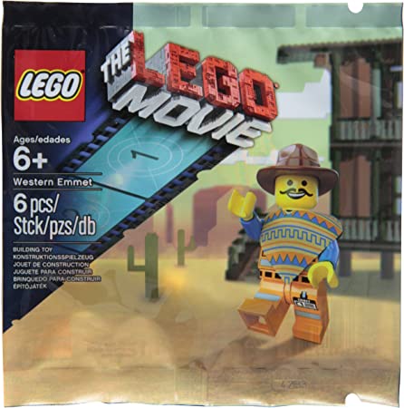 LEGO Western Emmet The Movie Exclusive Figure