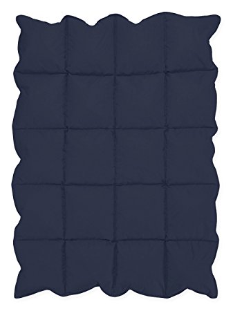 Navy Blue Baby Down Alternative Comforter / Blanket for Crib Bedding
