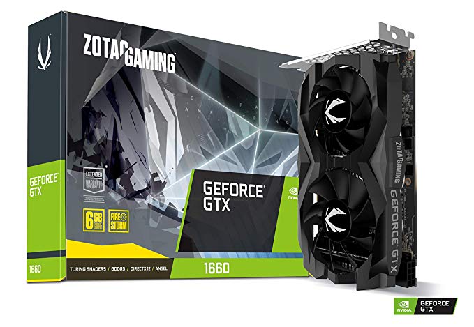 ZOTAC Gaming GeForce GTX 1660 6GB GDDR5