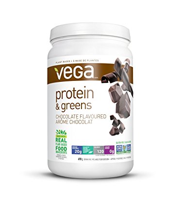 Vega Protein & Greens, Chocolate, 1.36 lb, 19 Servings