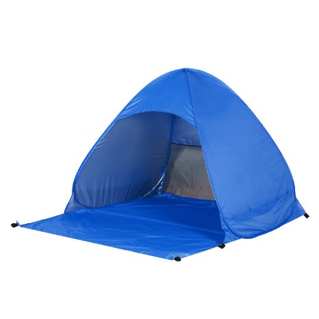 DAS Leben Quick Automatic Pop Tent - Lightweight Portable Tent - Beach Tent Sun Shelter - Sets up in Seconds