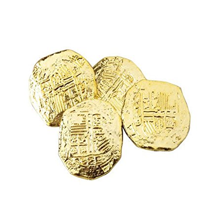 US Toy -Ancient Pirate Coins, 1 1/2 inches (1-Pack of 72)