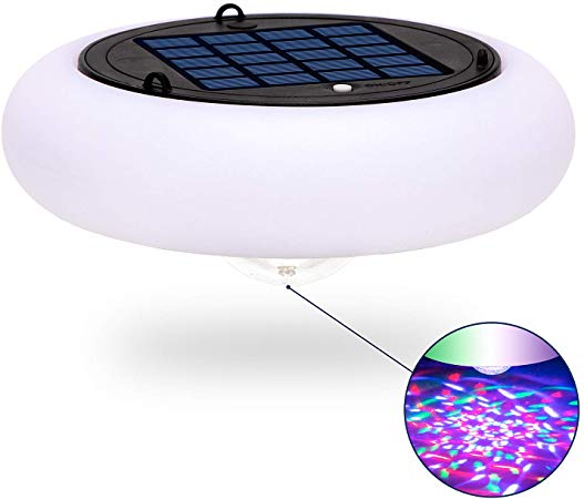 SUNWIND Solar Pool Light Floating RGB Swimming Lights Waterproof with Multi Color LED for Pool,Pond or Party Decorations (Multi Color)