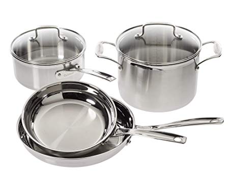 Cuisinart Multiclad Pro Stainless Steel 6-Piece Cookware Set