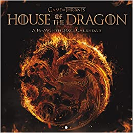 2023 Game of Thrones: House of the Dragon Wall Calendar
