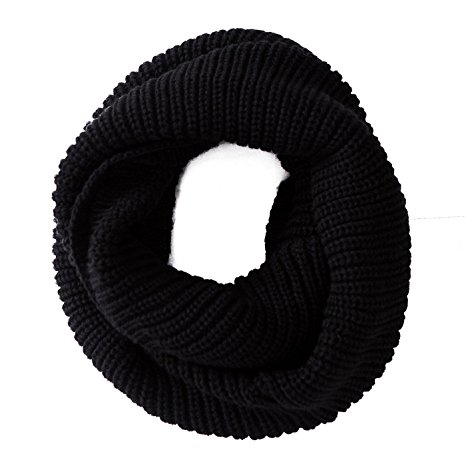 HDE Women's Winter Infinity Scarf Warm Knit Wrap Circle Loop Thick Cowl