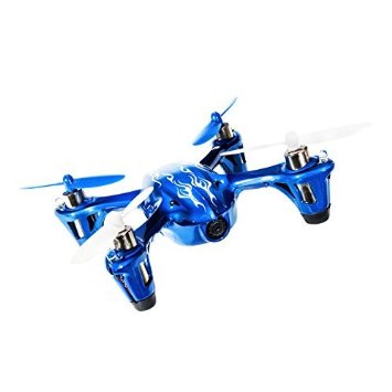 Hubsan X4 H107C 24G 4CH RC Quadcopter With HD 2 MP Camera RTF - Special Royal Blue Edition - Tekstra Brands Exclusive