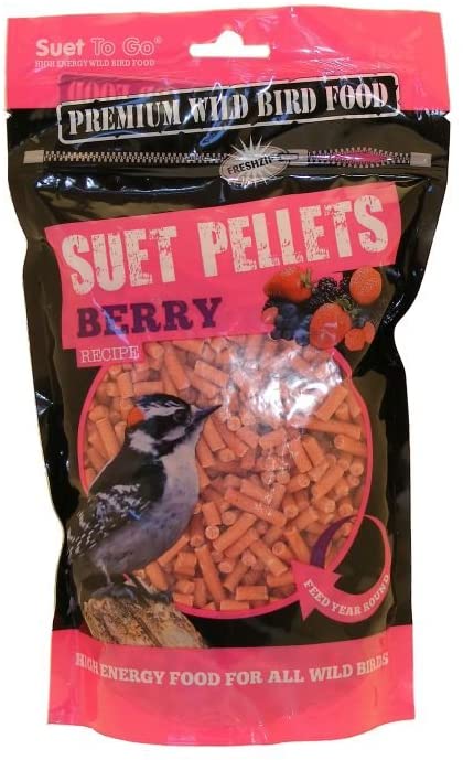 Suet To Go Berry Suet Pellets, Berry Flavour, 550 g