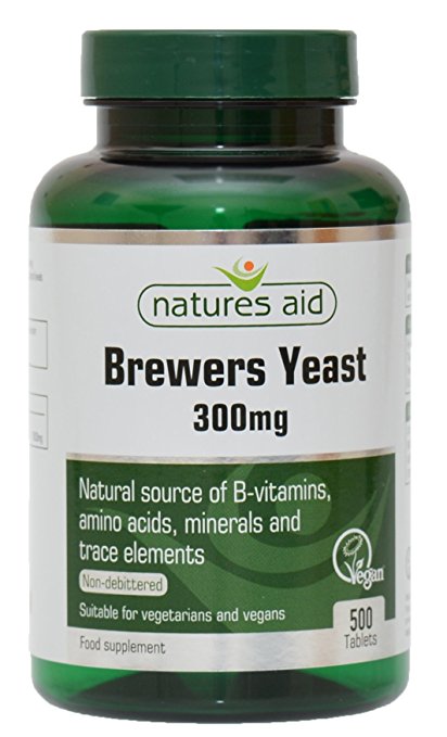 Natures Aid Brewers Yeast Tablets 300mg Pack of 500