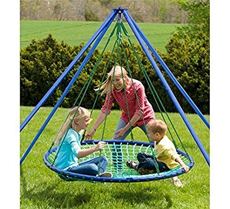 Sky Island Hanging, Spinning Platform with Stand and Teepee Accessories