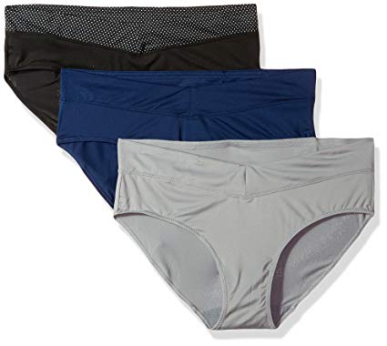 Warner's Women's Blissful Benefits No Muffin Top 3 Pack Hipster Panty