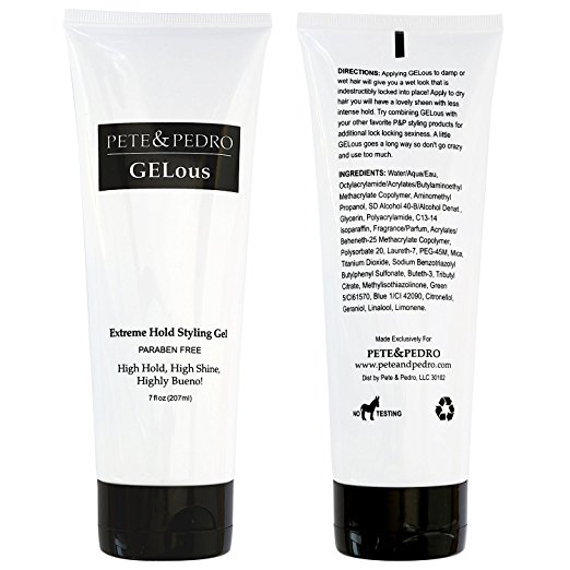 Pete and Pedro GELous - Extreme Hold Styling Gel for Men