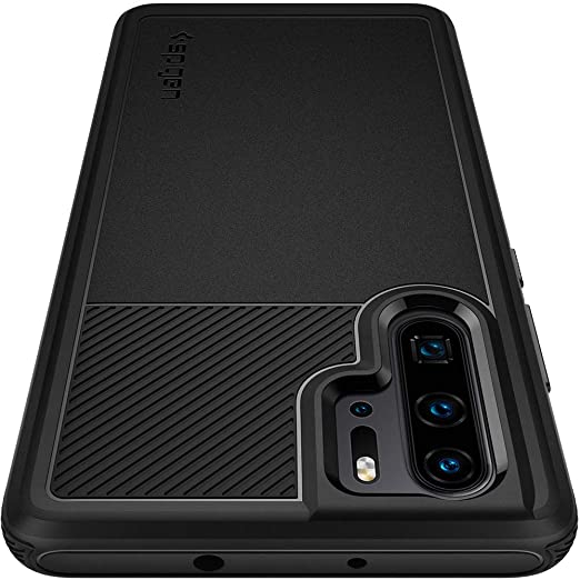 Spigen Rugged Armor Designed for Huawei P30 Pro (2019) Case - Matte Black