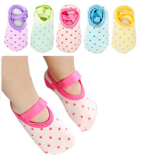 Baby Girl's Socks Anti Slip Skid Socks for Infants and Toddlers