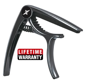 Guitar Capo Acoustic and Electric Guitars - xGuitarx x1 - No Scratches No Fret Buzz Easy to Move - High Performance Built Strong to Last - Also for Ukulele Banjo and Mandolin - Single-Handed Professional Trigger Action