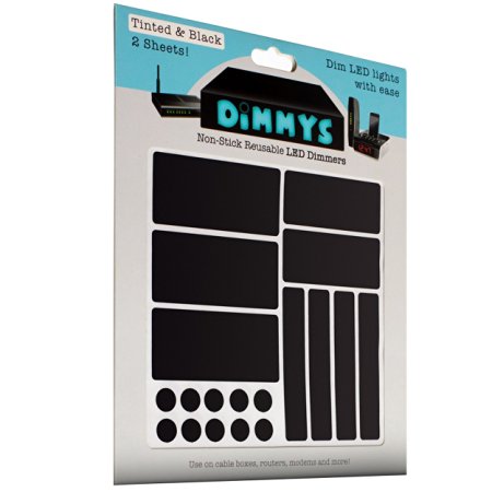 DiMMYS (Tinted & Black) - Reusable LED Covers