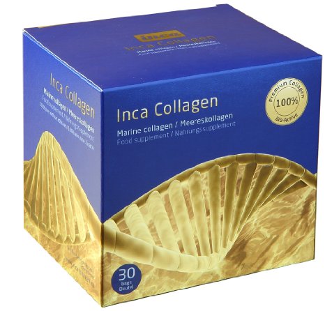 Inca Collagen - Marine Collagen Powder - Hydrolysed Collagen - 30 Packs x 3000 mg