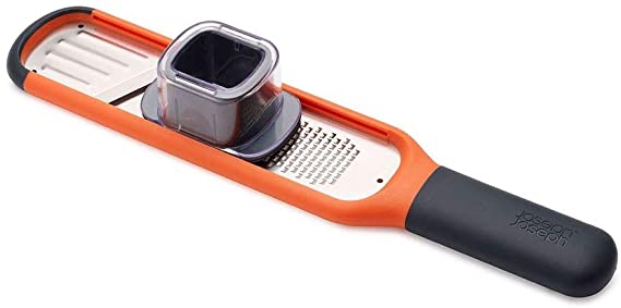 Joseph Joseph Handi-Grate 2-in-1 Grater & Slicer, Orange