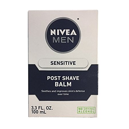 NIVEA FOR MEN Sensitive Post Shave Balm 3.3 oz