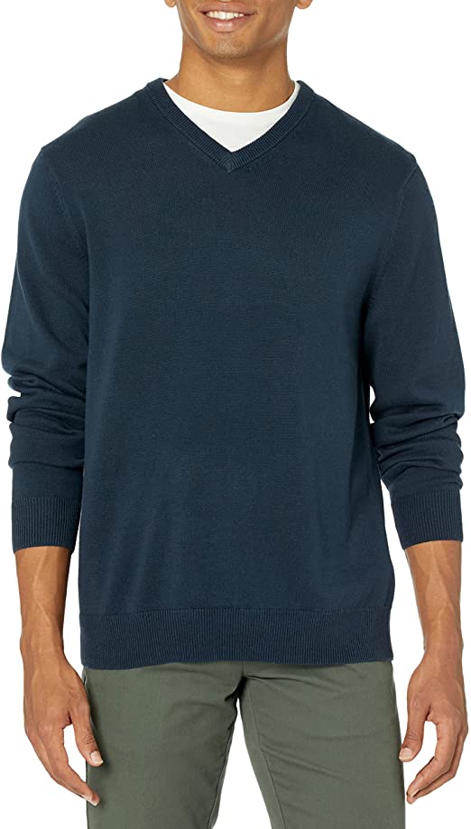 Amazon Essentials Men's V-Neck Sweater