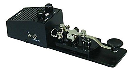 MFJ Enterprises Original MFJ-557 Deluxe Morse Code Practice Oscillator Straight Key w/ Volume Control