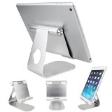 Oenbopo 360 Rotatable Aluminum Desktop Holder Tablet Stand for iPhone iPad Tablet PC GPS 2015 new Tablet Holder silver 2