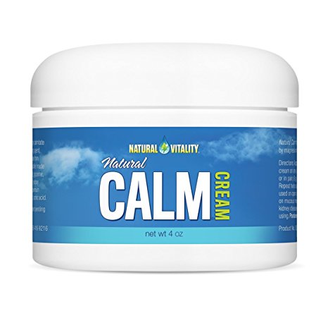 Natural Vitality Natural Calm Magnesium Cream 4 oz