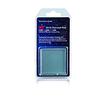 Innovation Cooling 3M 5519 High Performance Electronics Grade Thermal Pad, 50 x 50 x 1mm