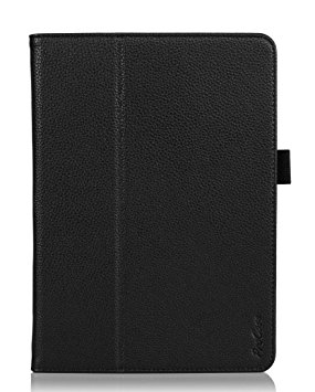 ProCase Samsung Galaxy Tab PRO 10.1 Tablet Case with bonus stylus pen - Bi-Fold Stand Cover Case for Galaxy TabPRO 10.1 inch SM-T520,T525 (Black)