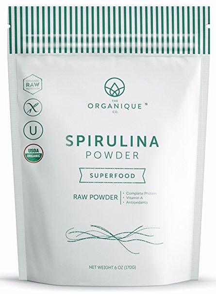 The Organique Co. Organic Raw Spirulina Superfood Powder - 6 oz
