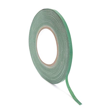 Floral Tape Green, Flower Wrap Adhesive Waterproof Tape for Bouquets by Royal Imports 0.25" - 1 Roll