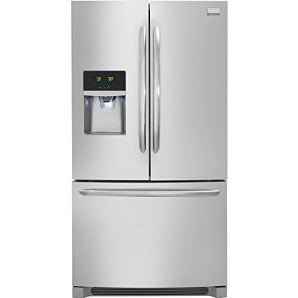 Frigidaire DGHF2360PF Gallery 226 Cu Ft Stainless Steel Counter Depth French Door Refrigerator