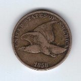 1857-1858 Flying Eagle Indian Cent GVG