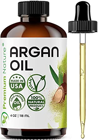 Premium Nature Argan Oil for Hair Argan oil Serum Hair oil Argan oil for skin 4 oz