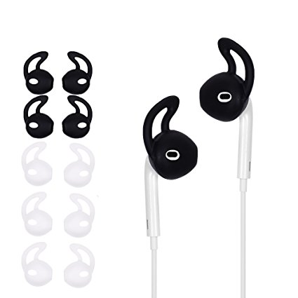 Cosmos ® 6 Pairs Earphone Hook Cover for Apple EarPods, Compatible with iPhone 6S/6 / 5S / 5C / 5 (Style 1)