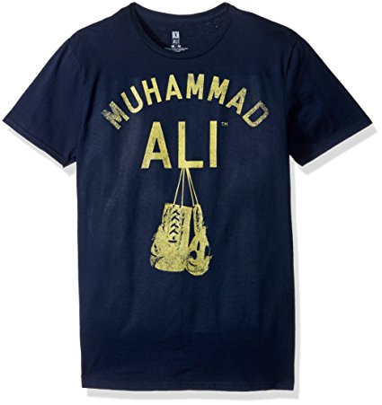 Muhammad Ali Men's Hanging up the Gloves Short Sleeve T-Shirt